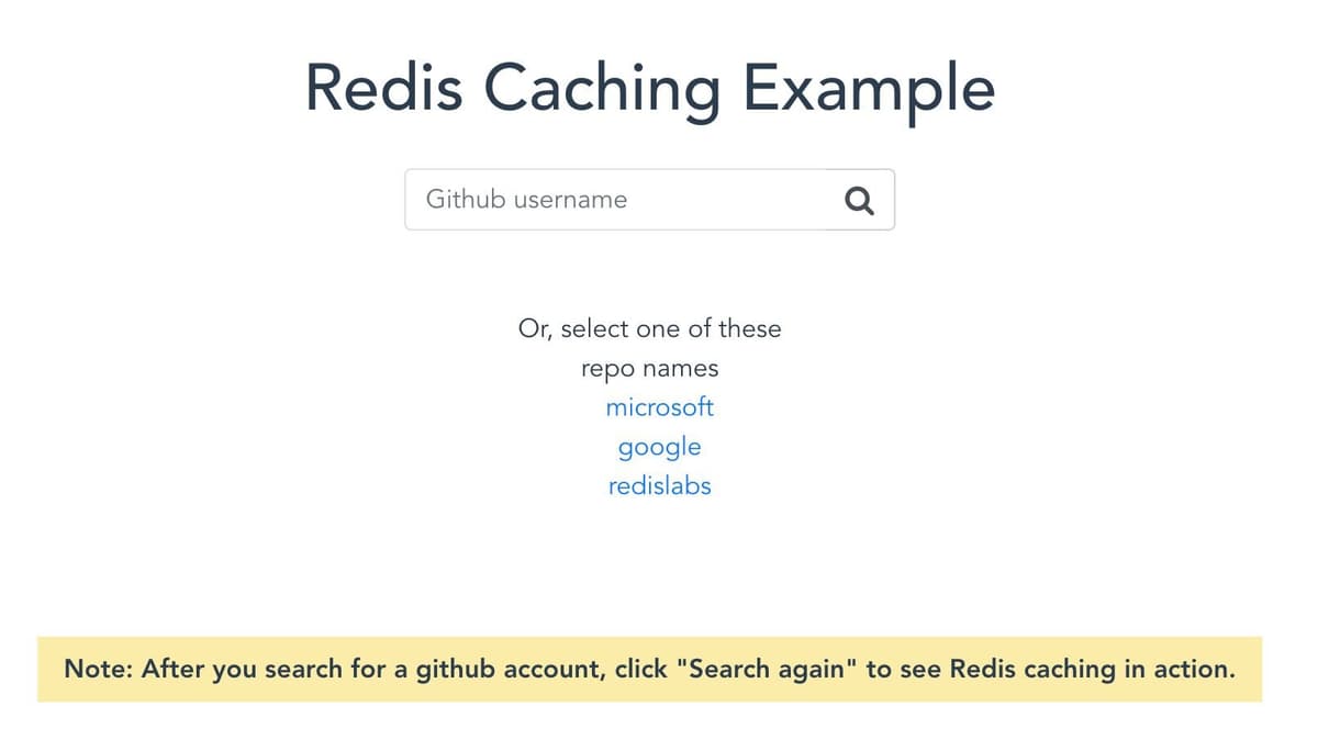 REST API caching with Node.js and Redis