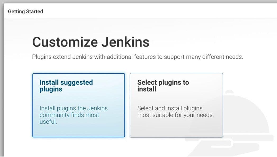 Installing suggested plugins during the initial Jenkins setup