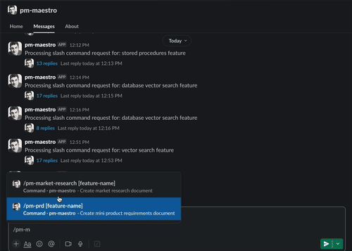 Market Research Slack