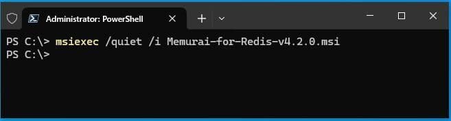 Memurai CLI installation