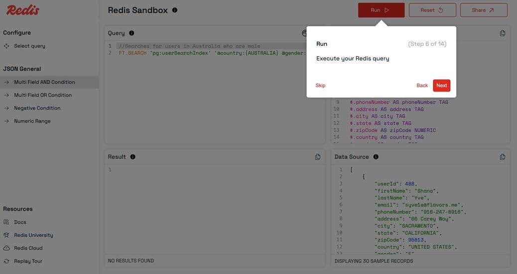 Use Redis with no setup required with Redis Sandbox