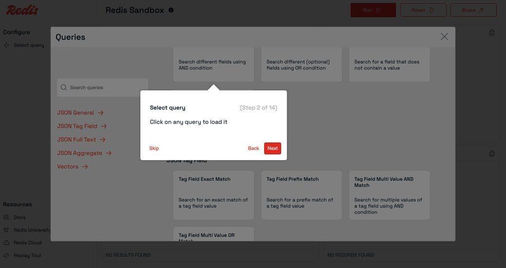 Use Redis with no setup required with Redis Sandbox