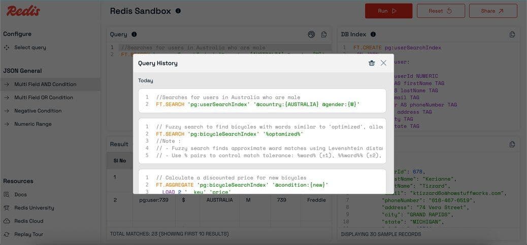 Use Redis with no setup required with Redis Sandbox