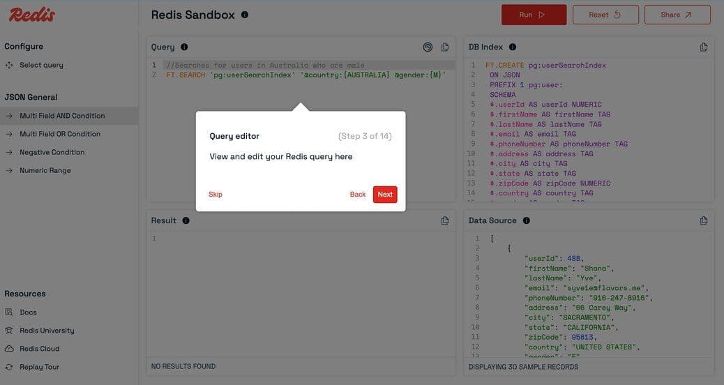 Use Redis with no setup required with Redis Sandbox