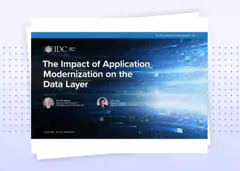 The Impact of Application Modernization on the Data Layer